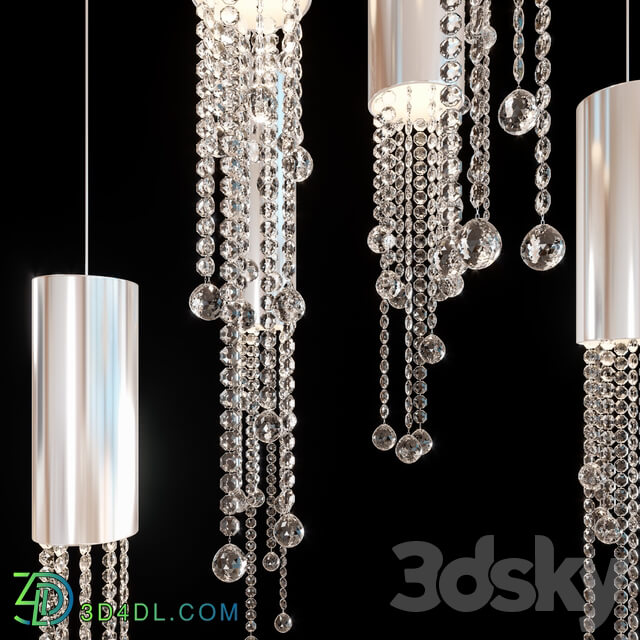 Ilfari Sexy Crystals H8 Pendant light 3D Models