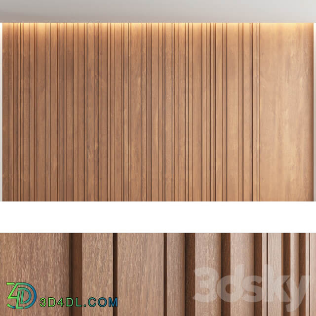 Wood panels set5