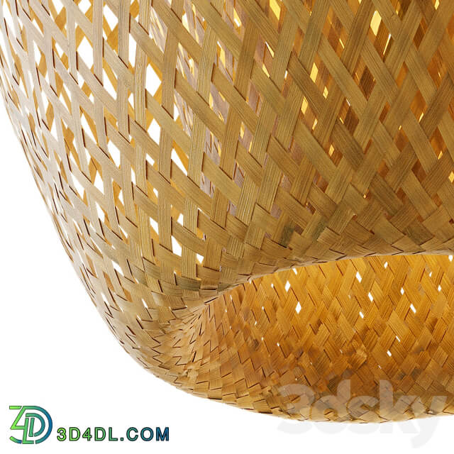 Chinese pendant bamboo lamp Pendant light 3D Models