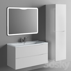 Washbasin cabinet BelBagno Marino 100 