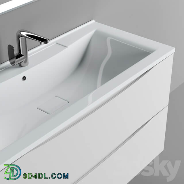 Washbasin cabinet BelBagno Marino 100