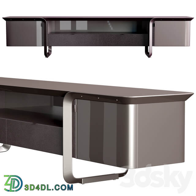 Sideboard Chest of drawer Turri MILANO TV cabinet