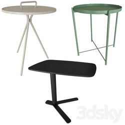 Set coffee table 002. IKEA GLAD. YO Lapalma. Jersey 