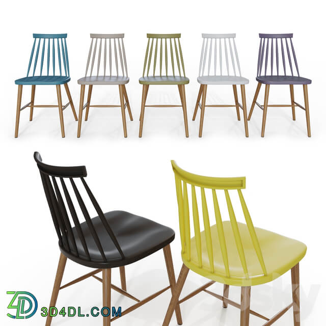 SPINDLE DINING CHAIR