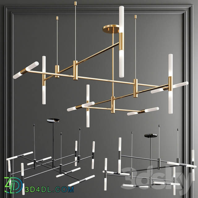 Four Exclusive Chandelier Collection 51 Pendant light 3D Models