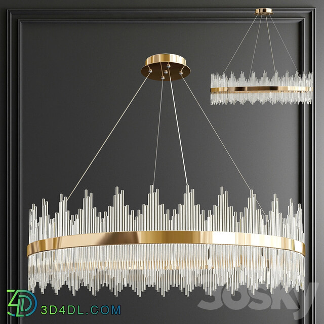 Four Exclusive Chandelier Collection 51 Pendant light 3D Models