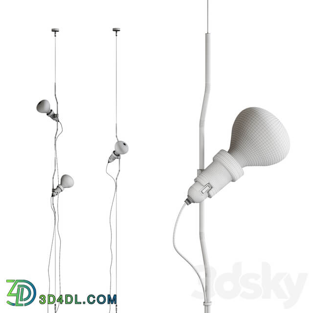 Flos parentesi Pendant light 3D Models