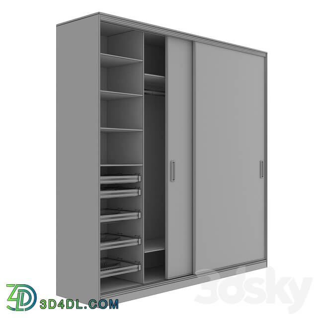 Wardrobe Display cabinets Filling for cabinets and wardrobes Sibo Elite Platinum