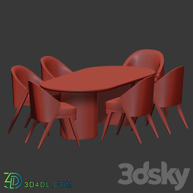 Table Chair Dining Set 60