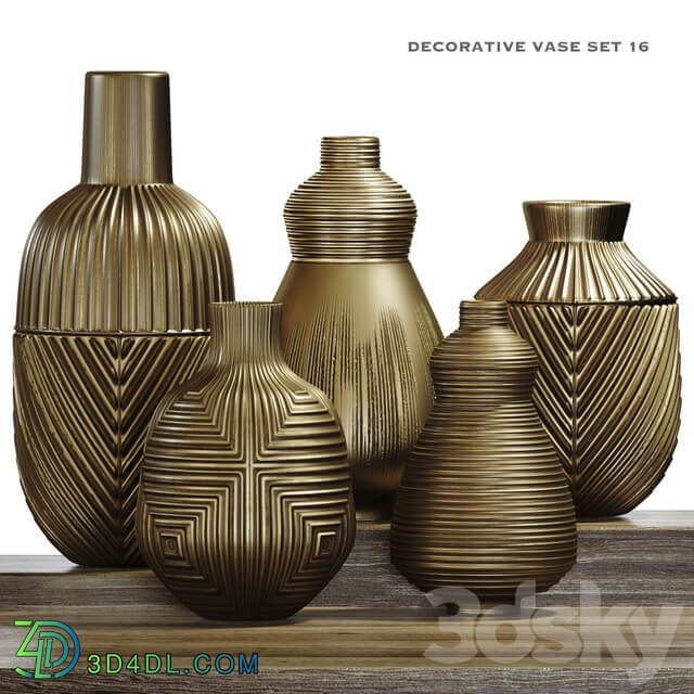 decorative vase set