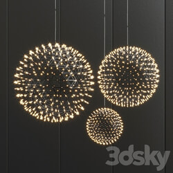 Moooi raimond 43.61.89 cm Pendant light 3D Models 