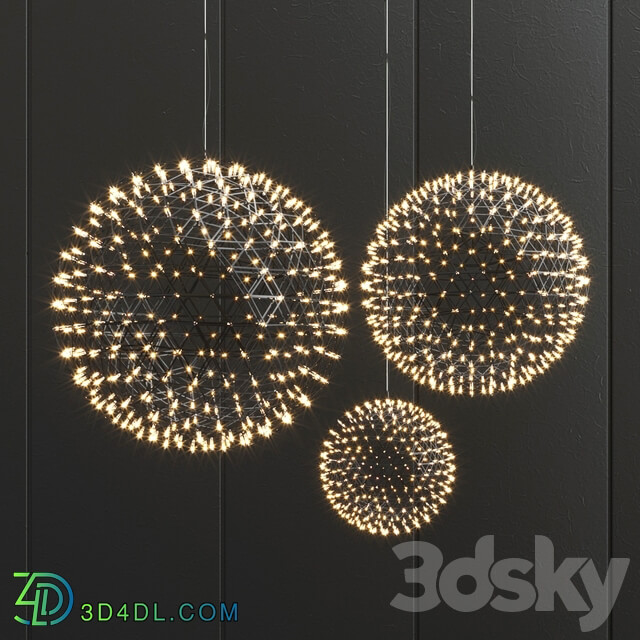 Moooi raimond 43.61.89 cm Pendant light 3D Models