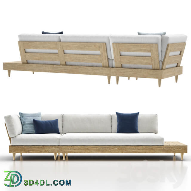 Portside Outdoor Low Sectional