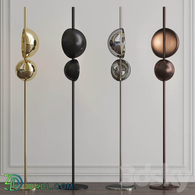 Superluna Floor Lamp Oluce