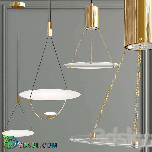 LIRIA and TLAP pendants lamp Pendant light 3D Models