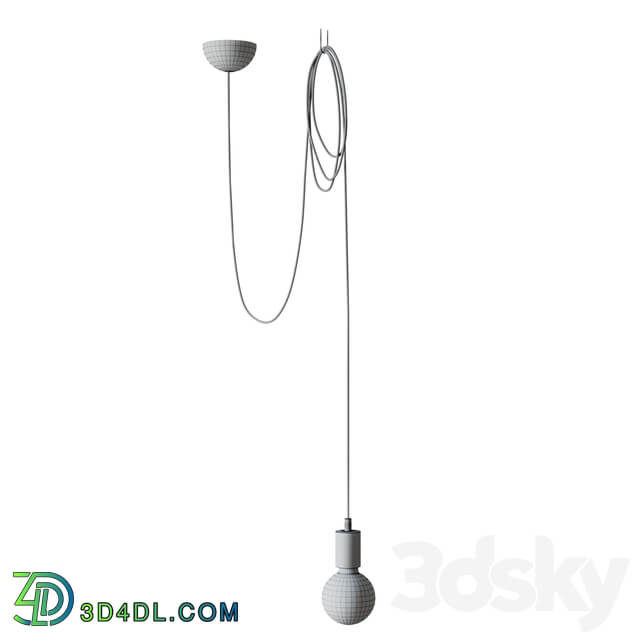 Pendant lamp Nowodvorski 6792 Spider Black Pendant light 3D Models