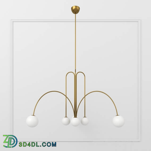 Chandelier Fontana Amorosa Gran Finale Pendant light 3D Models