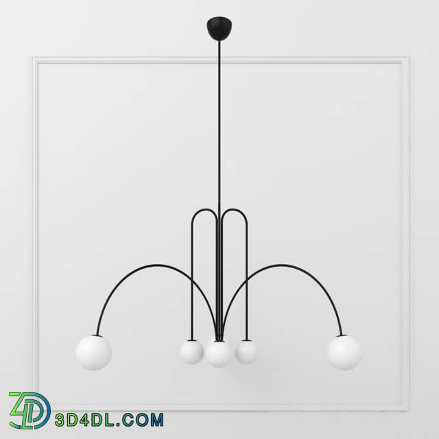 Chandelier Fontana Amorosa Gran Finale Pendant light 3D Models