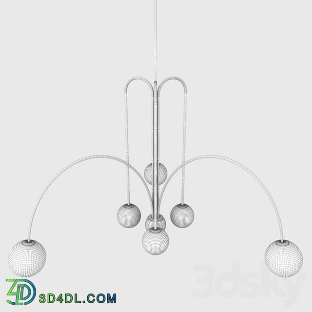 Chandelier Fontana Amorosa Gran Finale Pendant light 3D Models