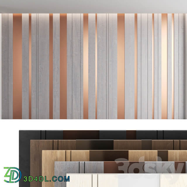 Decorative wall panel set 17