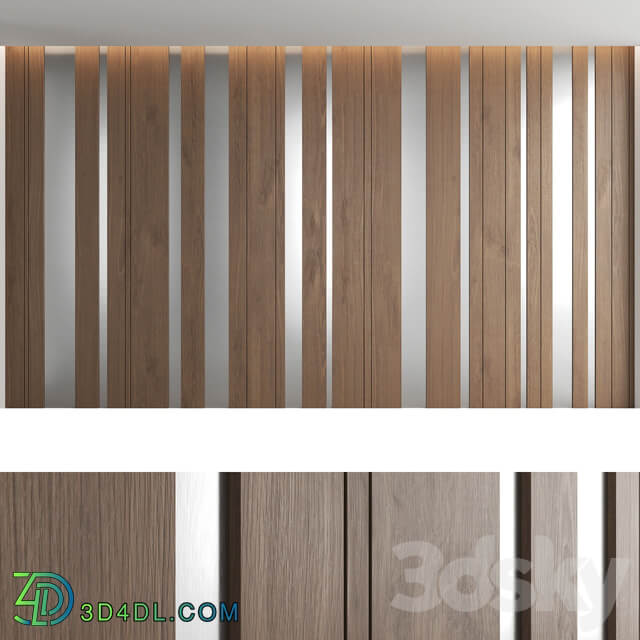 Decorative wall panel set 17