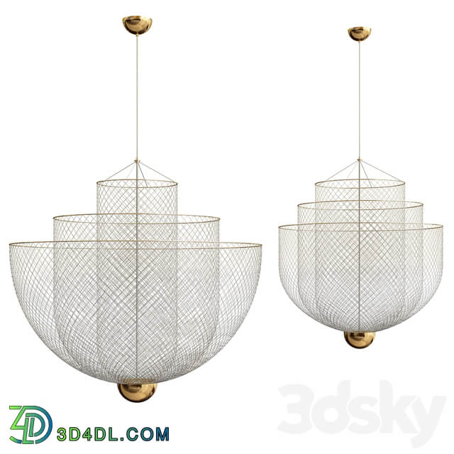 Moooi meshmatics large and small Pendant light 3D Models