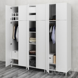 Wardrobe Display cabinets IKEA Combination Wardrobe OPHUS 