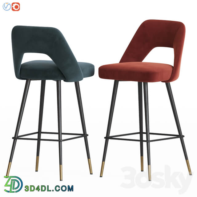 Avorio Bar Stool Eichholtz