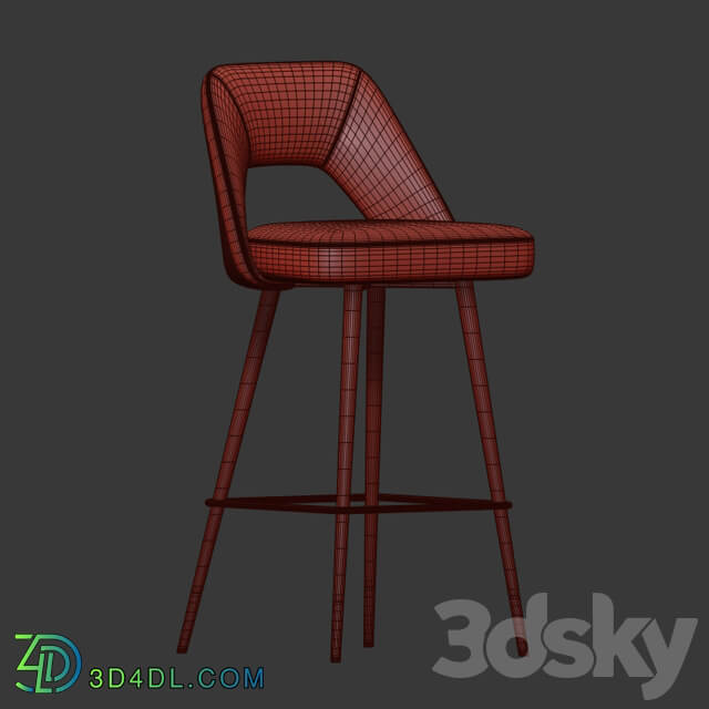 Avorio Bar Stool Eichholtz