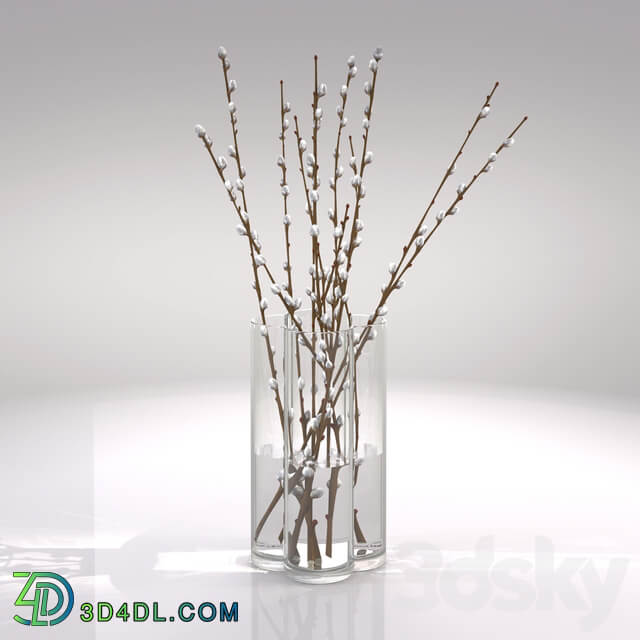 Willow vase 3D Models