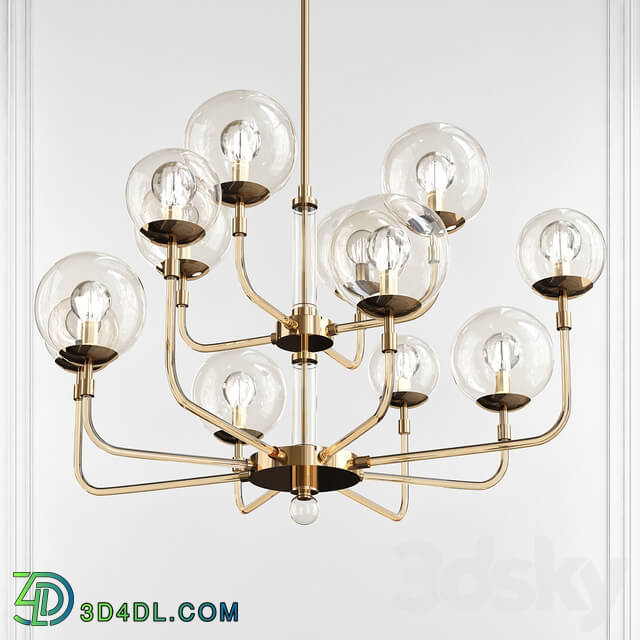 Multiforme B L CHANDELIER Pendant light 3D Models