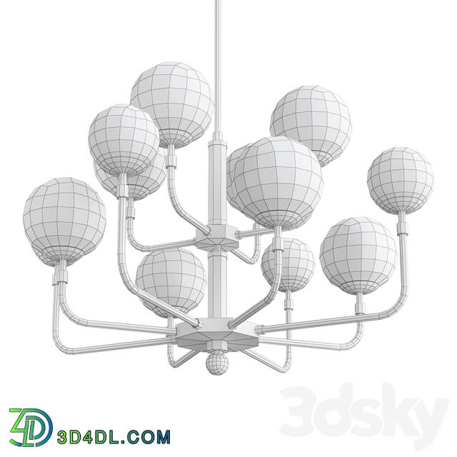 Multiforme B L CHANDELIER Pendant light 3D Models