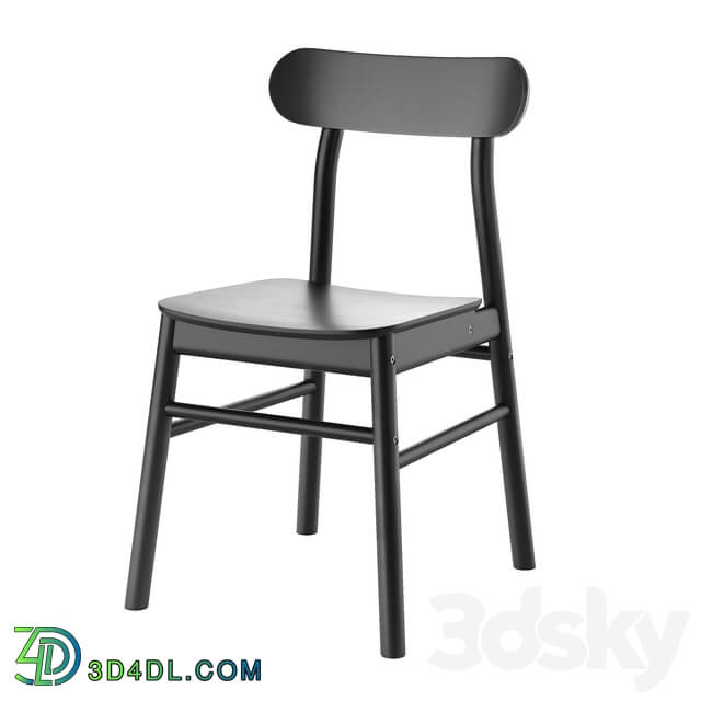 Ikea ronninge black chair