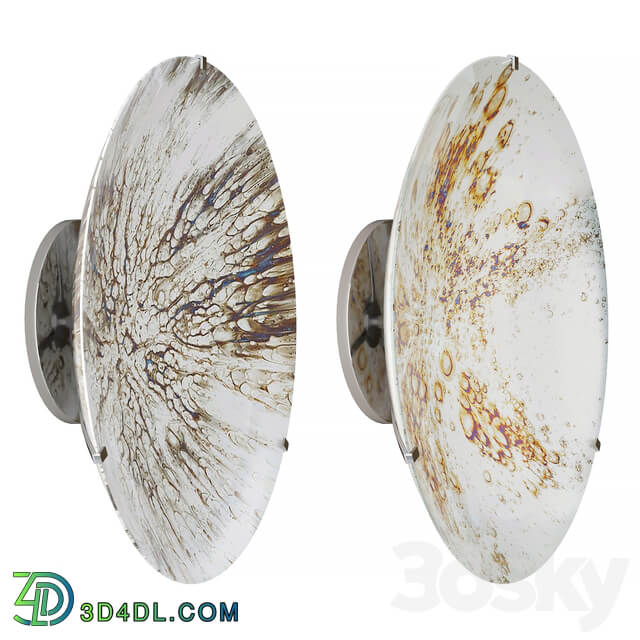 Other decorative objects Concave mirrored glass