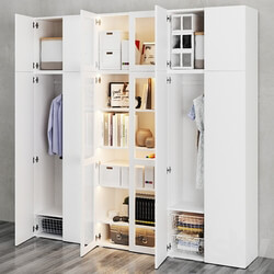 Wardrobe Display cabinets Ikea Ophus Combined Storage Cabinet 