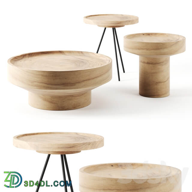 Coffee Tables Set by Green Design Gallery