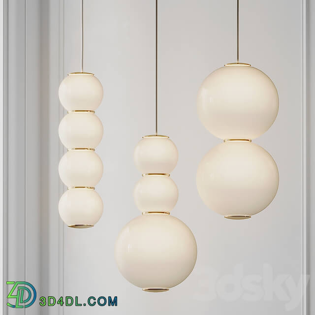 PEARLS Pendant Light from Formagenda Pendant light 3D Models