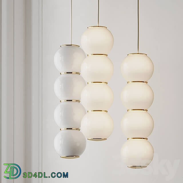 PEARLS Pendant Light from Formagenda Pendant light 3D Models