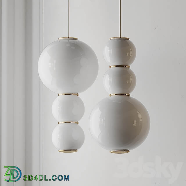 PEARLS Pendant Light from Formagenda Pendant light 3D Models