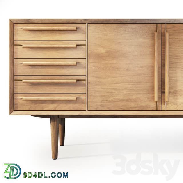 Sideboard Chest of drawer Dresser sideboard nightstand Bruni by Etg Home