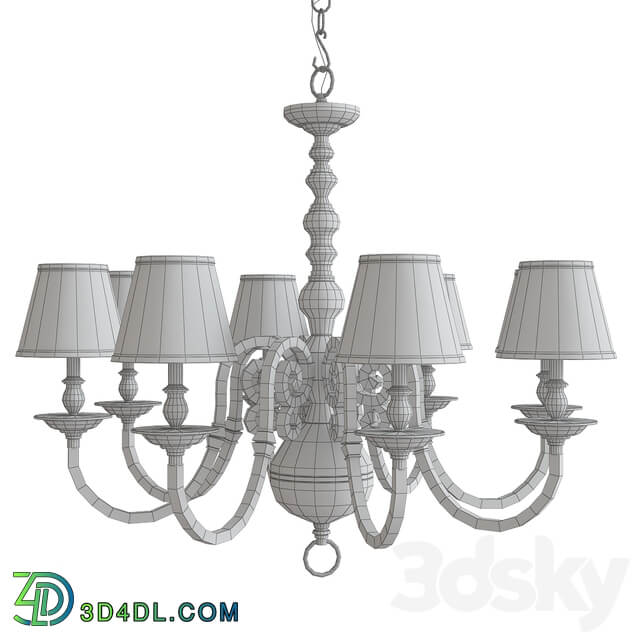 EICHHOLTZ 112231 Bourbon Pendant light 3D Models