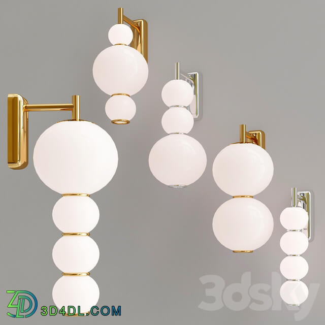 Collection pearls wall lamp