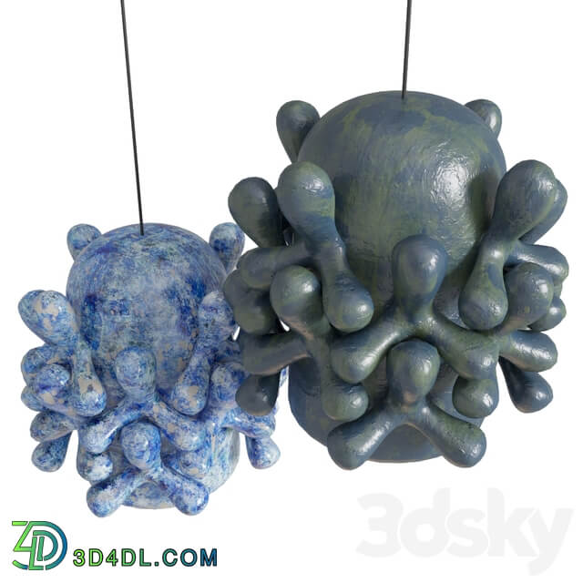 Lamp Tetra Sergey Makhno Product Pendant light 3D Models