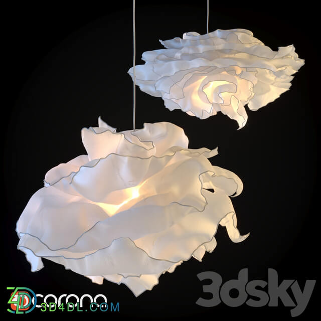 Krusning Lamp Pendant light 3D Models