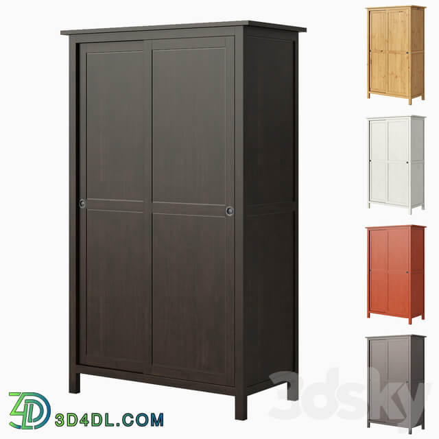 Wardrobe Display cabinets IKEA HEMNES Wardrobe with 2 sliding doors