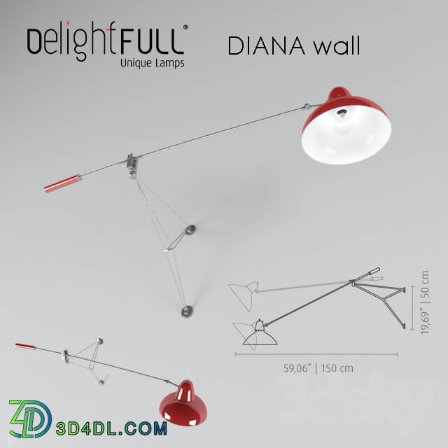 DELIGHTFULL Diana wall