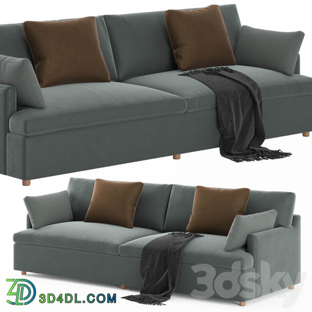 RH Cloud Track Arm Sofa