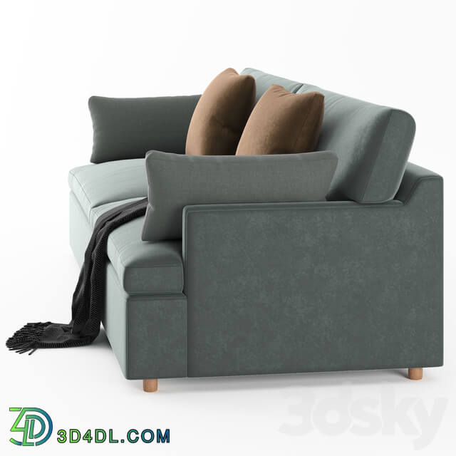 RH Cloud Track Arm Sofa