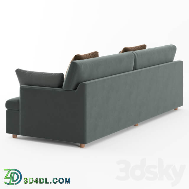 RH Cloud Track Arm Sofa