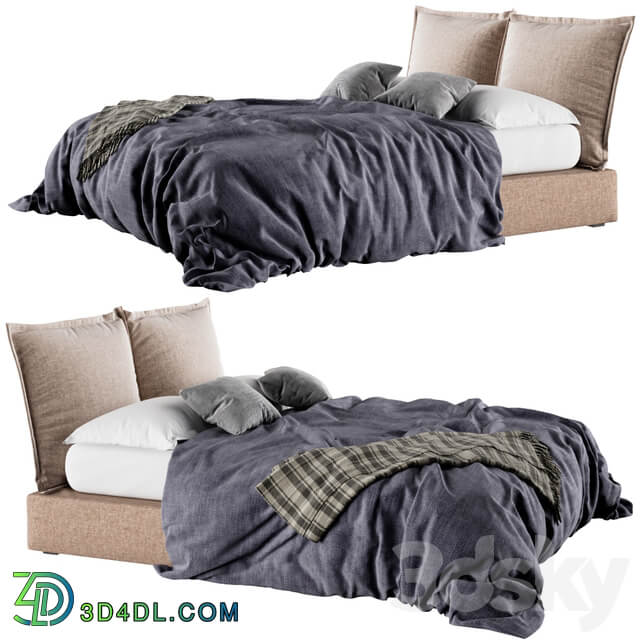 Bed Desiree Vanity Bed Plaid